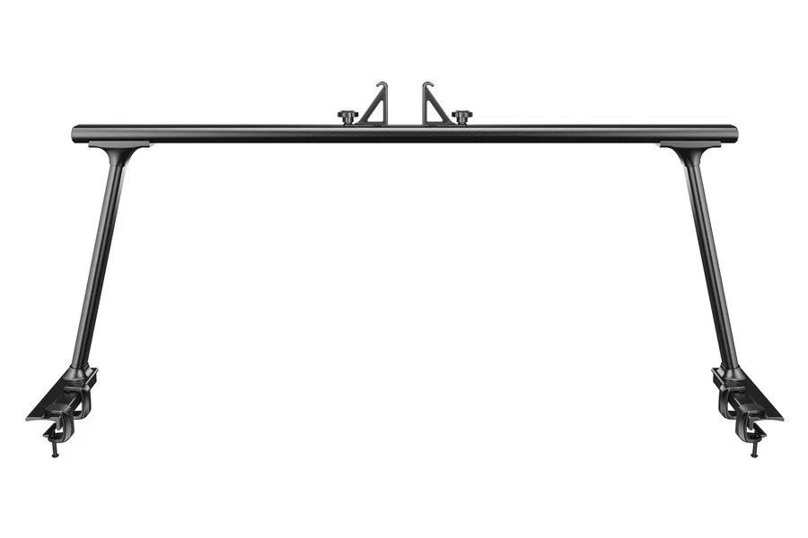 27000XTB – TRAC RAC Ladder Rack, 800 Pound Capacity Bed Rail Mount Multi-Fit Non-Adjustable Powder Coated Black Alumi...